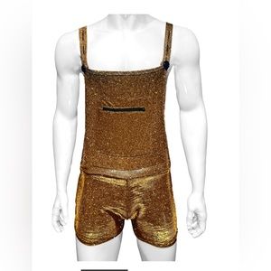 Gold/Copper short men’s jumper